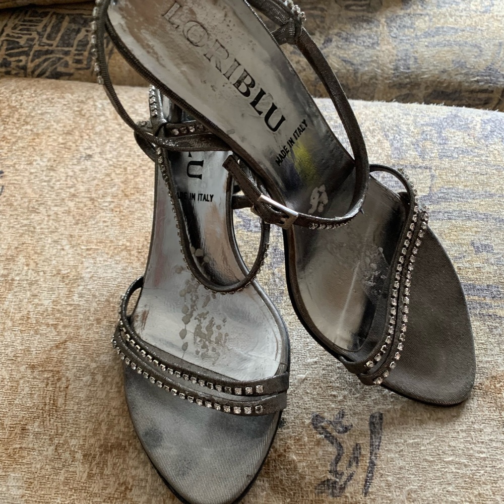 Loriblu made In Italy crystal strap sandals size 39 - Picture 11 of 15